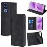Custodia per telefono in pelle magnetica Skin Feel, For vivo X300s 5G, For vivo V70 FE 5G, For vivo Y05 4G, For vivo Y500i 5G