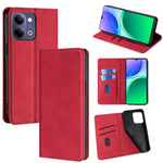 Custodia per telefono in pelle magnetica Skin Feel, For vivo X300s 5G, For vivo V70 FE 5G, For vivo Y05 4G, For vivo Y500i 5G