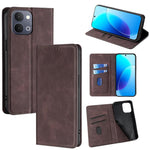 Custodia per telefono in pelle magnetica Skin Feel, For vivo X300s 5G, For vivo V70 FE 5G, For vivo Y05 4G, For vivo Y500i 5G