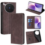 Custodia per telefono in pelle magnetica Skin Feel, For vivo X300s 5G, For vivo V70 FE 5G, For vivo Y05 4G, For vivo Y500i 5G