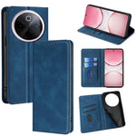 Custodia per telefono in pelle magnetica Skin Feel, For vivo V50 5G, For vivo X200 Pro 5G, For vivo Y300 Pro 5G, For vivo S19 Pro