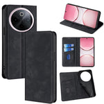 Custodia per telefono in pelle magnetica Skin Feel, For vivo V50 5G, For vivo X200 Pro 5G, For vivo Y300 Pro 5G, For vivo S19 Pro
