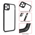 TPU smerigliato + custodia per telefono PC trasparente, For iPhone 11 Pro