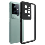 TPU smerigliato + custodia per telefono PC trasparente, For vivo iQOO 11 Pro, For vivo X90 Pro, For vivo X90, For vivo X90 Pro+, For vivo iQOO 11