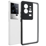 TPU smerigliato + custodia per telefono PC trasparente, For vivo iQOO 11 Pro, For vivo X90 Pro, For vivo X90, For vivo X90 Pro+, For vivo iQOO 11