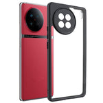 TPU smerigliato + custodia per telefono PC trasparente, For vivo iQOO 11 Pro, For vivo X90 Pro, For vivo X90, For vivo X90 Pro+, For vivo iQOO 11