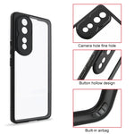TPU smerigliato + custodia per telefono PC trasparente, For Honor 80 Pro