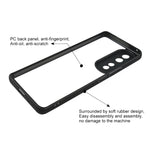 TPU smerigliato + custodia per telefono PC trasparente, For Honor 80 Pro