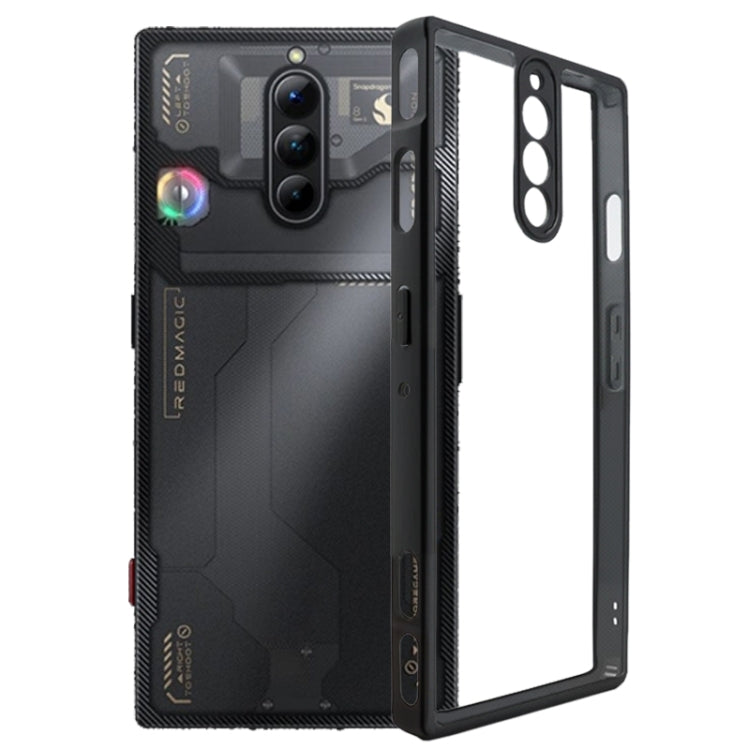 TPU smerigliato + custodia per telefono PC trasparente, For ZTE nubia RedMagic 11 Air, For ZTE nubia Red Magic 10 Pro / 10 Pro+, For ZTE nubia Red Magic 9 Pro / 9 Pro+, For ZTE nubia Red Magic 8 Pro/8 Pro+/8S Pro