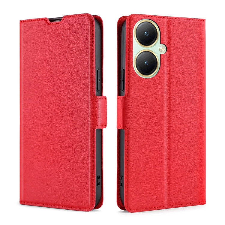 Custodia per telefono in pelle flip orizzontale con fibbia laterale ultrasottile, For vivo Y100 5G IDN, For vivo V29e 5G, For vivo Y35+ 5G, For vivo S17 Pro 5G, For vivo S17 5G, For vivo iQOO Neo 8 5G / 8 Pro 5G