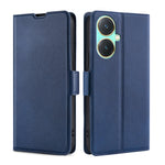Custodia per telefono in pelle flip orizzontale con fibbia laterale ultrasottile, For vivo Y78 5G, For vivo Y27 4G