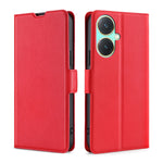 Custodia per telefono in pelle flip orizzontale con fibbia laterale ultrasottile, For vivo Y78 5G, For vivo Y27 4G