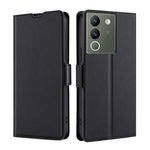 Custodia per telefono in pelle flip orizzontale con fibbia laterale ultrasottile, For vivo Y100 5G IDN, For vivo V29e 5G, For vivo Y35+ 5G, For vivo S17 Pro 5G, For vivo S17 5G, For vivo iQOO Neo 8 5G / 8 Pro 5G