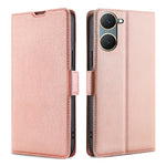 Custodia per telefono in pelle flip orizzontale con fibbia laterale ultrasottile, For vivo X100s, For vivo Y38 5G / T3x Global, For vivo V30e 5G Global, For vivo iQOO Z9x, For vivo iQOO Z9 Turbo, For vivo Y03 4G