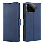 Custodia per telefono in pelle flip orizzontale con fibbia laterale ultrasottile, For vivo X100s, For vivo Y38 5G / T3x Global, For vivo V30e 5G Global, For vivo iQOO Z9x, For vivo iQOO Z9 Turbo, For vivo Y03 4G