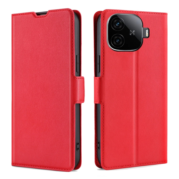 Custodia per telefono in pelle flip orizzontale con fibbia laterale ultrasottile, For vivo X100s, For vivo Y38 5G / T3x Global, For vivo V30e 5G Global, For vivo iQOO Z9x, For vivo iQOO Z9 Turbo, For vivo Y03 4G