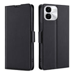 Custodia per telefono in pelle flip orizzontale con fibbia laterale ultrasottile, For vivo X100s, For vivo Y38 5G / T3x Global, For vivo V30e 5G Global, For vivo iQOO Z9x, For vivo iQOO Z9 Turbo, For vivo Y03 4G