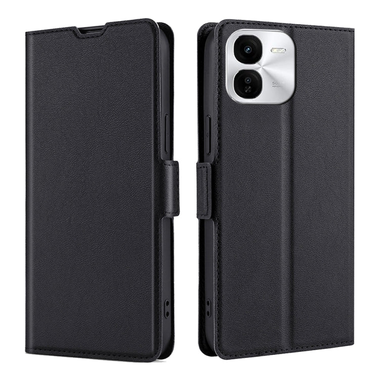 Custodia per telefono in pelle flip orizzontale con fibbia laterale ultrasottile, For vivo X100s, For vivo Y38 5G / T3x Global, For vivo V30e 5G Global, For vivo iQOO Z9x, For vivo iQOO Z9 Turbo, For vivo Y03 4G