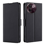 Custodia per telefono in pelle flip orizzontale con fibbia laterale ultrasottile, For vivo X100s, For vivo Y38 5G / T3x Global, For vivo V30e 5G Global, For vivo iQOO Z9x, For vivo iQOO Z9 Turbo, For vivo Y03 4G