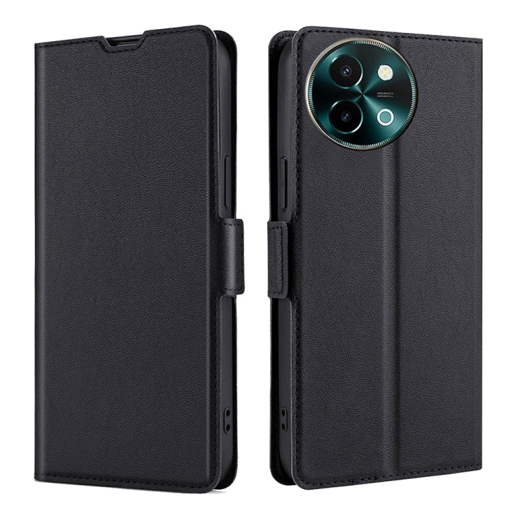 Custodia per telefono in pelle flip orizzontale con fibbia laterale ultrasottile, For vivo X100s, For vivo Y38 5G / T3x Global, For vivo V30e 5G Global, For vivo iQOO Z9x, For vivo iQOO Z9 Turbo, For vivo Y03 4G