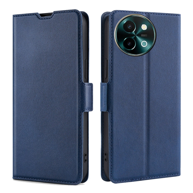 Custodia per telefono in pelle flip orizzontale con fibbia laterale ultrasottile, For vivo X100s, For vivo Y38 5G / T3x Global, For vivo V30e 5G Global, For vivo iQOO Z9x, For vivo iQOO Z9 Turbo, For vivo Y03 4G