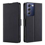 Custodia per telefono in pelle flip orizzontale con fibbia laterale ultrasottile, For vivo Y100 5G IDN, For vivo V29e 5G, For vivo Y35+ 5G, For vivo S17 Pro 5G, For vivo S17 5G, For vivo iQOO Neo 8 5G / 8 Pro 5G