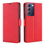 Custodia per telefono in pelle flip orizzontale con fibbia laterale ultrasottile, For vivo Y100 5G IDN, For vivo V29e 5G, For vivo Y35+ 5G, For vivo S17 Pro 5G, For vivo S17 5G, For vivo iQOO Neo 8 5G / 8 Pro 5G