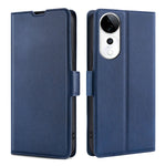 Custodia per telefono in pelle flip orizzontale con fibbia laterale ultrasottile, For vivo V50 5G, For vivo X200 Pro 5G, For vivo Y300 Pro 5G, For vivo S19 Pro, For vivo S19, For vivo Y28 4G