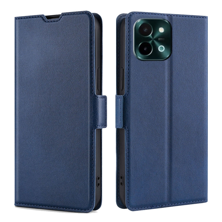 Custodia per telefono in pelle flip orizzontale con fibbia laterale ultrasottile, For vivo V50 5G, For vivo X200 Pro 5G, For vivo Y300 Pro 5G, For vivo S19 Pro, For vivo S19, For vivo Y28 4G
