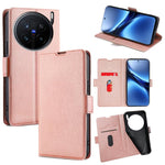 Custodia per telefono in pelle flip orizzontale con fibbia laterale ultrasottile, For vivo V50 5G, For vivo X200 Pro 5G, For vivo Y300 Pro 5G, For vivo S19 Pro, For vivo S19, For vivo Y28 4G