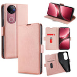 Custodia per telefono in pelle flip orizzontale con fibbia laterale ultrasottile, For vivo V50 5G, For vivo X200 Pro 5G, For vivo Y300 Pro 5G, For vivo S19 Pro, For vivo S19, For vivo Y28 4G