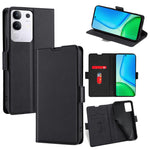 Custodia per telefono in pelle flip orizzontale con fibbia laterale ultrasottile, For vivo iQOO Neo 10 5G Global, For vivo X200s 5G, For vivo Y39 5G Global, For vivo V50 Lite 5G, For vivo Y29s 5G / Y04 4G, For vivo Y29 4G Global