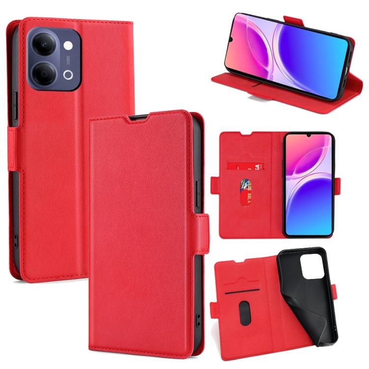 Custodia per telefono in pelle flip orizzontale con fibbia laterale ultrasottile, For vivo X300s 5G, For vivo V70 FE 5G, For vivo Y05 4G, For vivo Y500i 5G, For vivo X300 Ultra 5G, For vivo S50 Pro mini 5G