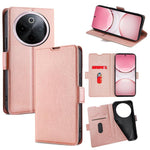 Custodia per telefono in pelle flip orizzontale con fibbia laterale ultrasottile, For vivo V50 5G, For vivo X200 Pro 5G, For vivo Y300 Pro 5G, For vivo S19 Pro, For vivo S19, For vivo Y28 4G