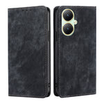 Custodia per telefono in pelle magnetica con spazzola antifurto RFID, For vivo V29e 5G, For vivo Y35+ 5G, For vivo S17 5G / S17 Pro 5G, For vivo iQOO Neo 8 / 8 Pro 5G