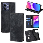 Custodia per telefono in pelle magnetica con spazzola antifurto RFID, For vivo X300s 5G, For vivo V70 FE 5G, For vivo Y05 4G, For vivo Y500i 5G