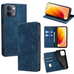 Custodia per telefono in pelle magnetica con spazzola antifurto RFID, For vivo X300s 5G, For vivo V70 FE 5G, For vivo Y05 4G, For vivo Y500i 5G