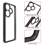 TPU smerigliato + custodia per telefono PC trasparente, For Xiaomi Redmi Turbo 3, For Xiaomi Redmi Note 13 Pro 4G, For Xiaomi Redmi Note 13 4G, For Xiaomi 14 Ultra, For Xiaomi 14, For Xiaomi Redmi Note 13 5G, For Xiaomi Redmi Note 13 Pro+              ...