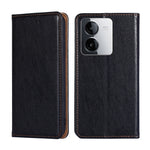 Custodia per telefono in pelle magnetica tinta unita lucida olio, For vivo Y100 5G IDN, For vivo Y78T 5G / iQOO Z8x 5G, For vivo V29e 5G, For vivo Y35+ 5G