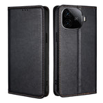 Custodia per telefono in pelle magnetica tinta unita lucida olio, For vivo V30e 5G Global, For vivo iQOO Z9x 5G, For vivo iQOO Z9 Turbo, For vivo Y03 4G