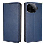 Custodia per telefono in pelle magnetica tinta unita lucida olio, For vivo V30e 5G Global, For vivo iQOO Z9x 5G, For vivo iQOO Z9 Turbo, For vivo Y03 4G
