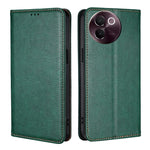 Custodia per telefono in pelle magnetica tinta unita lucida olio, For vivo V30e 5G Global, For vivo iQOO Z9x 5G, For vivo iQOO Z9 Turbo, For vivo Y03 4G