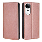 Custodia per telefono in pelle magnetica tinta unita lucida olio, For vivo V50 5G, For vivo X200 Pro 5G, For vivo Y300 Pro 5G, For vivo S19 Pro