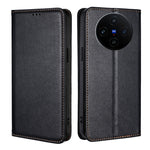 Custodia per telefono in pelle magnetica tinta unita lucida olio, For vivo S19, For vivo Y28 4G, For vivo X100s, For vivo Y38 5G / T3x Global