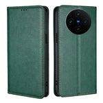 Custodia per telefono in pelle magnetica tinta unita lucida olio, For vivo S19, For vivo Y28 4G, For vivo X100s, For vivo Y38 5G / T3x Global