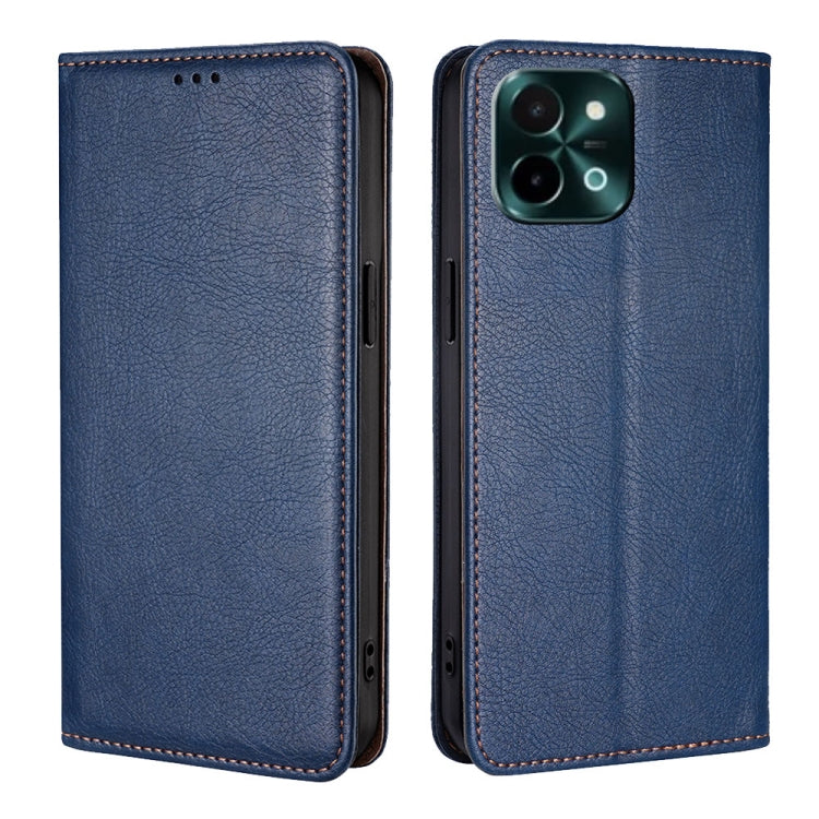 Custodia per telefono in pelle magnetica tinta unita lucida olio, For vivo S19, For vivo Y28 4G, For vivo X100s, For vivo Y38 5G / T3x Global