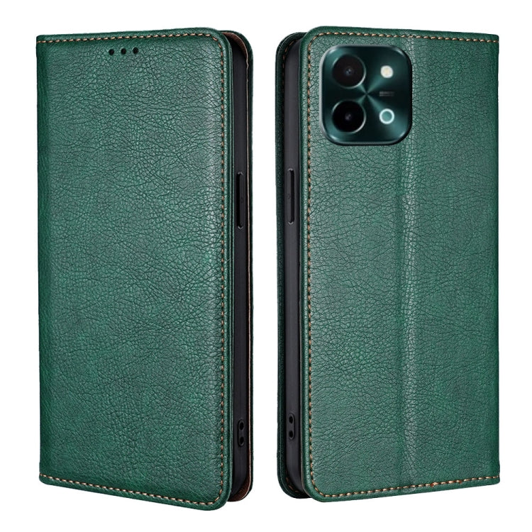 Custodia per telefono in pelle magnetica tinta unita lucida olio, For vivo S19, For vivo Y28 4G, For vivo X100s, For vivo Y38 5G / T3x Global