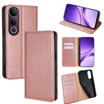Custodia per telefono in pelle magnetica tinta unita lucida olio, For vivo Y39 5G Global, For vivo V50 Lite 5G, For vivo Y29s 5G / Y04 4G, For vivo Y29 4G Global
