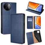 Custodia per telefono in pelle magnetica tinta unita lucida olio, For vivo Y39 5G Global, For vivo V50 Lite 5G, For vivo Y29s 5G / Y04 4G, For vivo Y29 4G Global