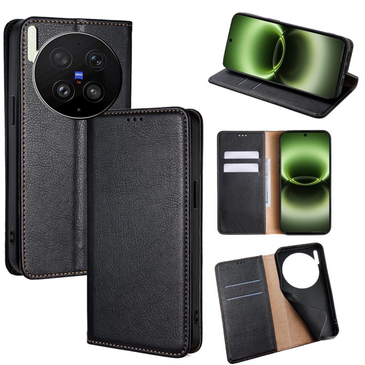 Custodia per telefono in pelle magnetica tinta unita lucida olio, For vivo X300 Ultra 5G, For vivo S50 Pro mini 5G, For vivo S50 5G, For vivo Y31 5G 2025